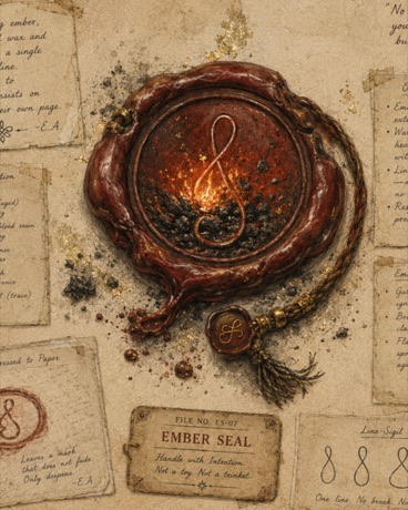 The Ember Seal talisman of Emberheart