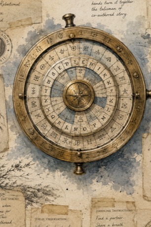 The Wind Cipher talisman of Riddlewind